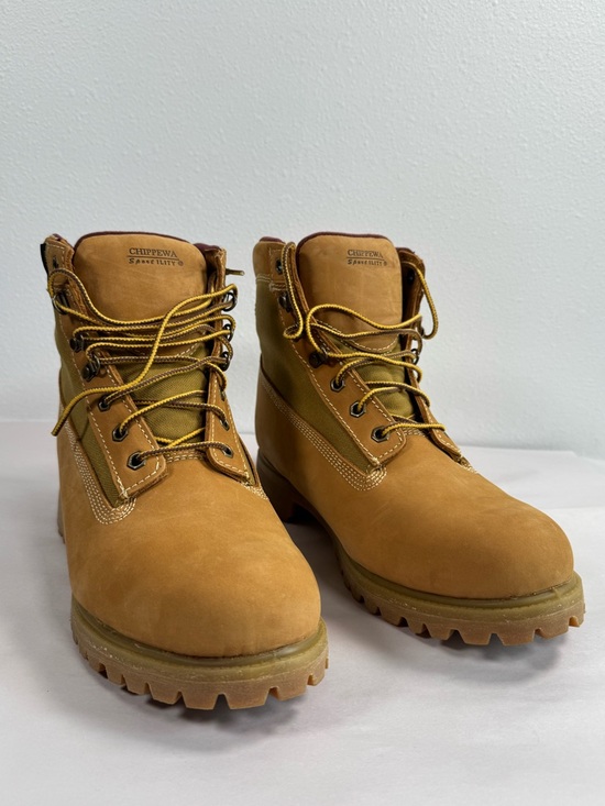 Chippewa Men’s Golden Tan Nuback Work Boots Size 13 W Waterproof Insulated 24514 main image 15